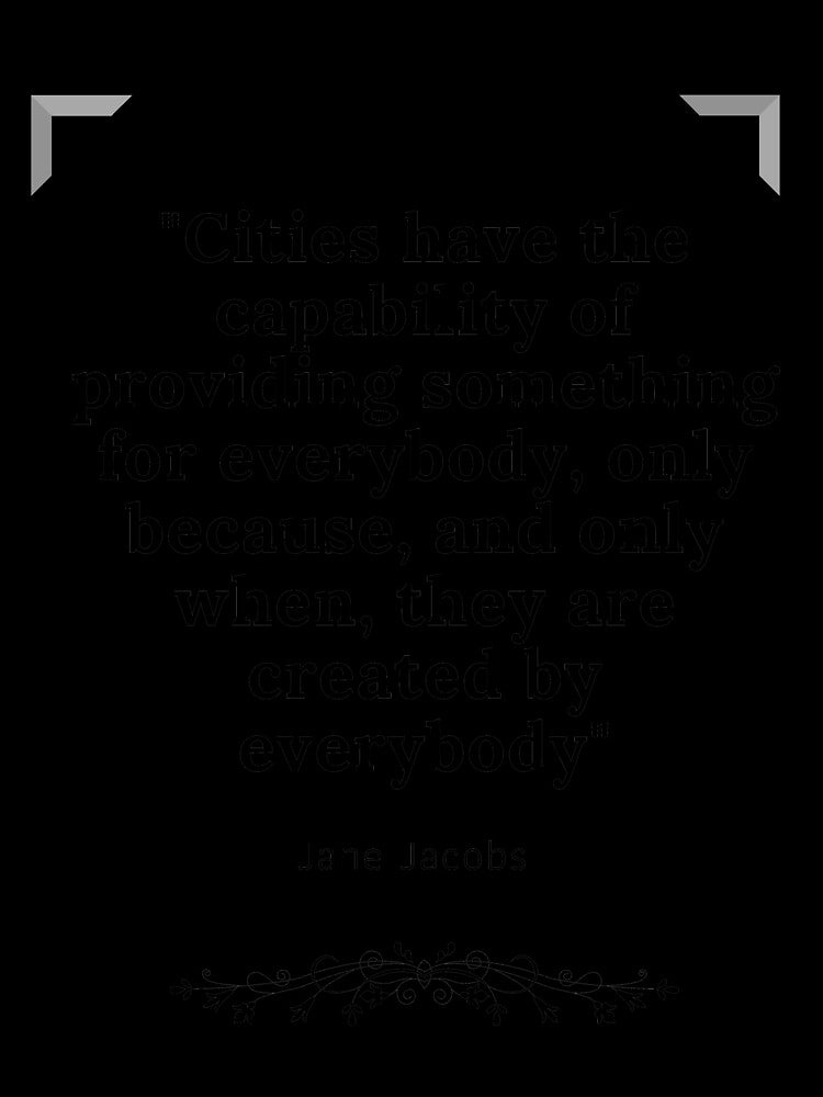 Urban planner quote | Minimalist surveyor gift by chi vana