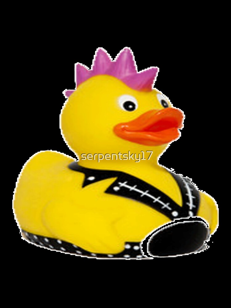 Punker Duckie - Punk Rock by SerpentSkyArts