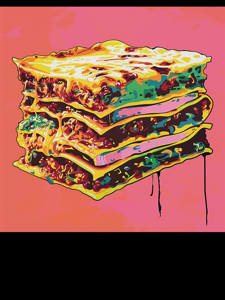 Lasagna Pop Art 1 by AstroRisq