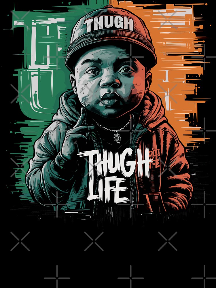 Urban Style Thug Life Design with Baby by diegomenjivar92