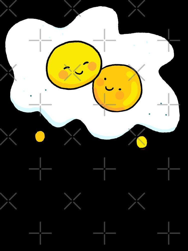 Double Yolk Egg Lovers - Blue by doodledate