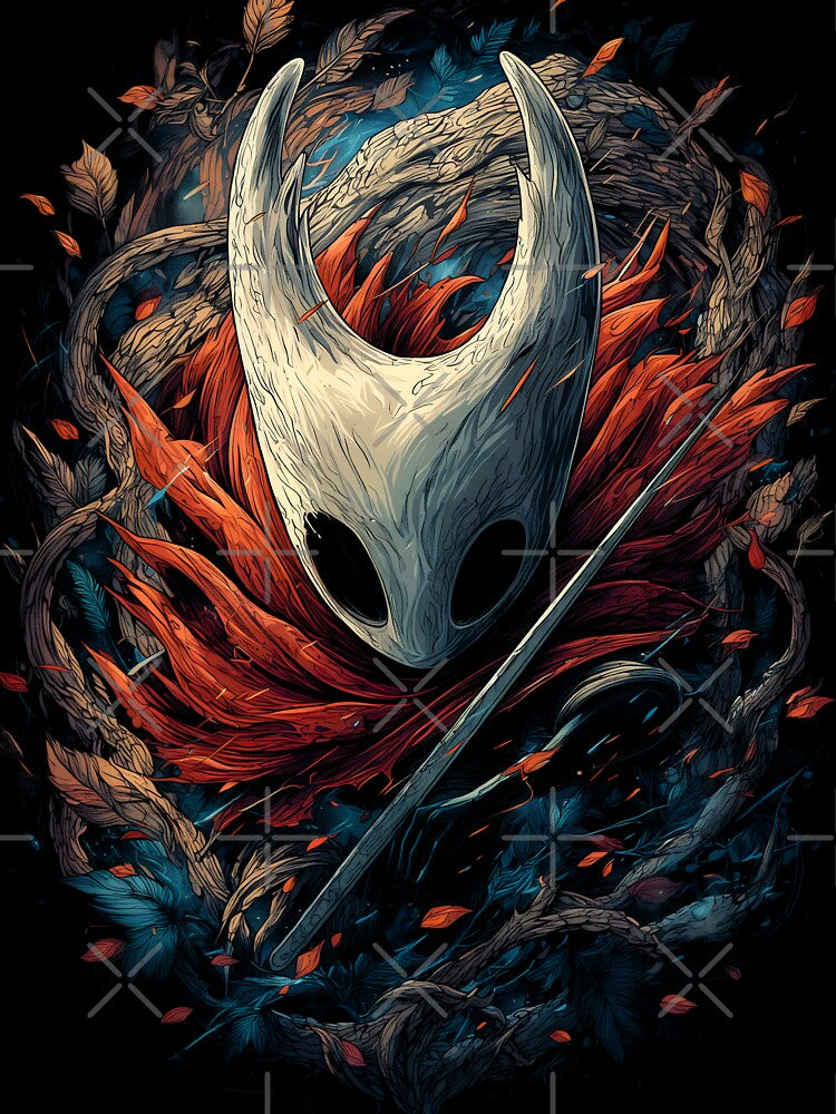 Hollow Knight Silksong Hornet Silksong - Needle Huntress Graphic Tee Design by Senpaiwaves