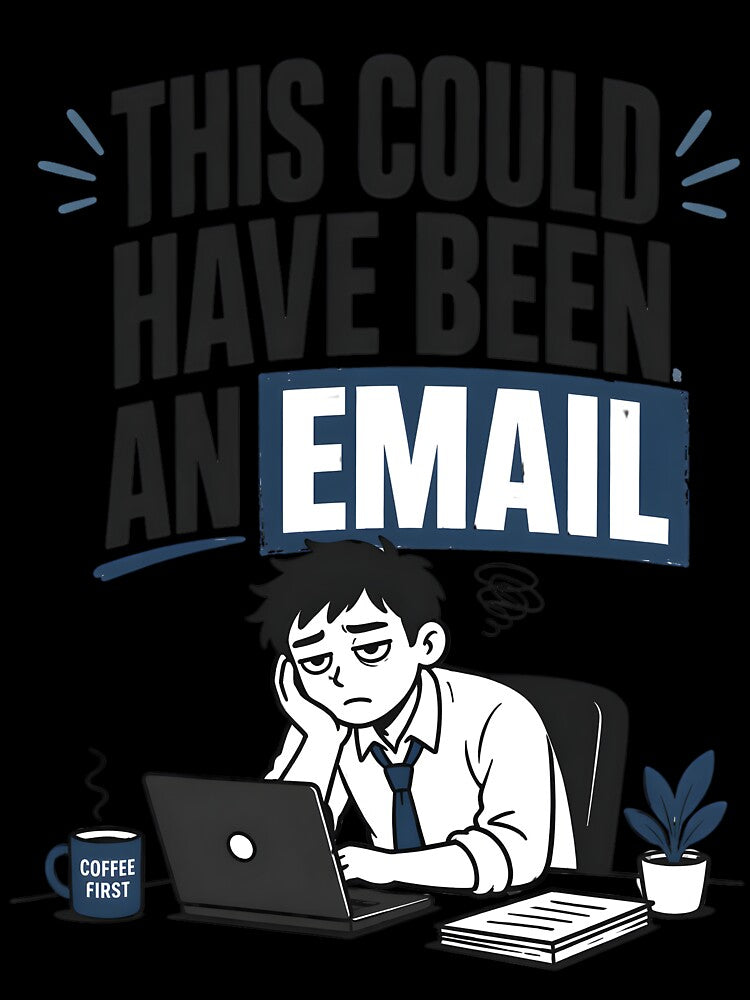 Office Humor Shirt – This Could Have Been an Email Funny Work Tee, Corporate Joke Shirt, Office Life Graphic by lamiarte