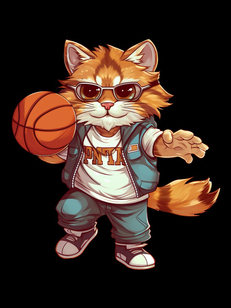 cool basketball cat by Soulskier