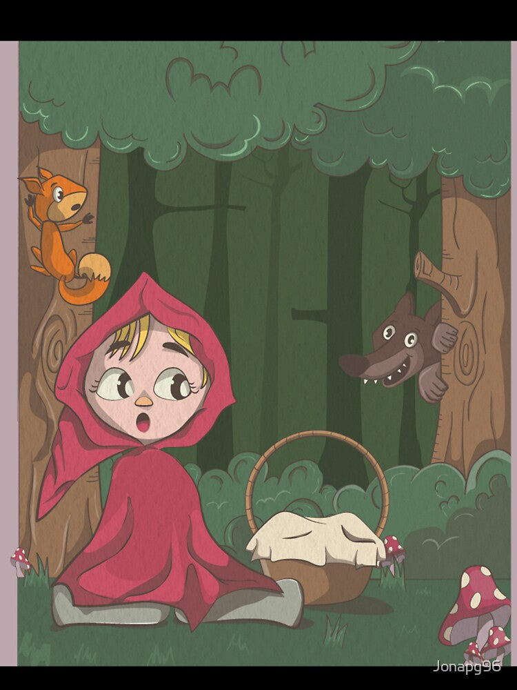 little red riding hood and the wolf by Jonapg96