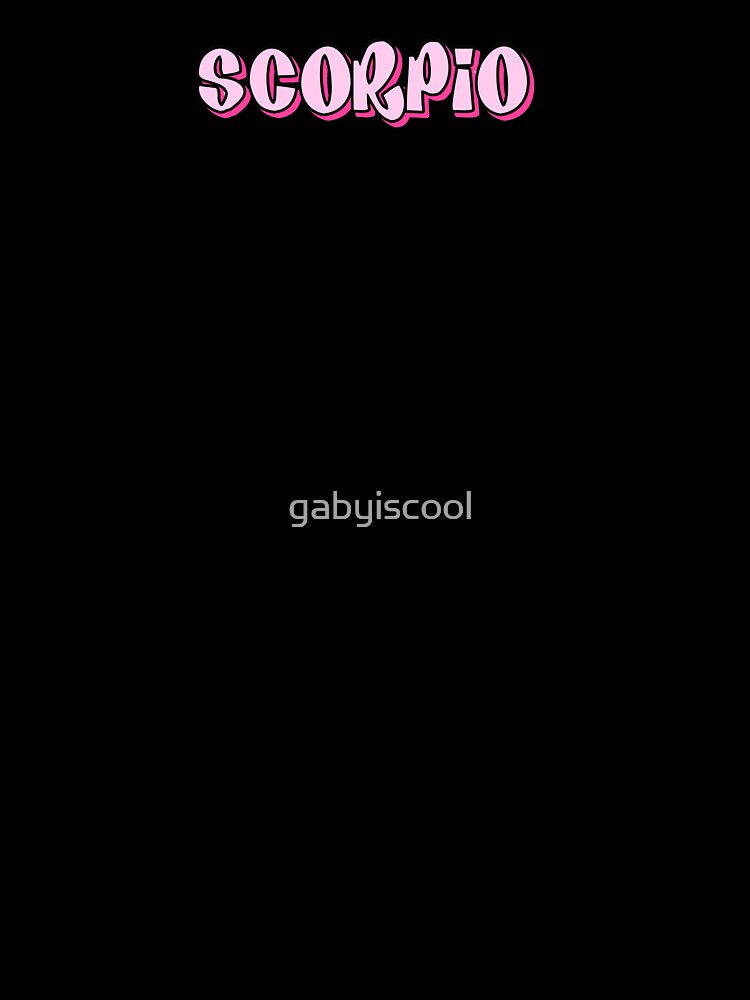 Scorpio Y2k pink by gabyiscool by gabyiscool