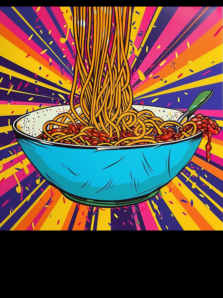 Pasta Pop Art 6 by AstroRisq