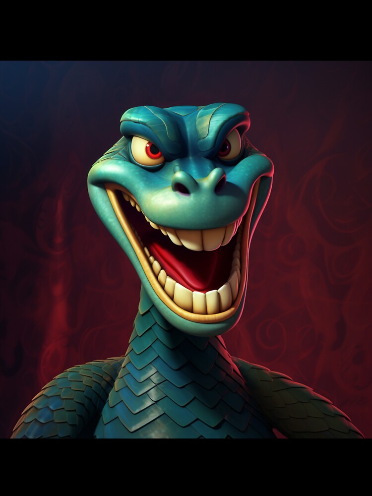 Cartoon Snake 1 by AstroRisq