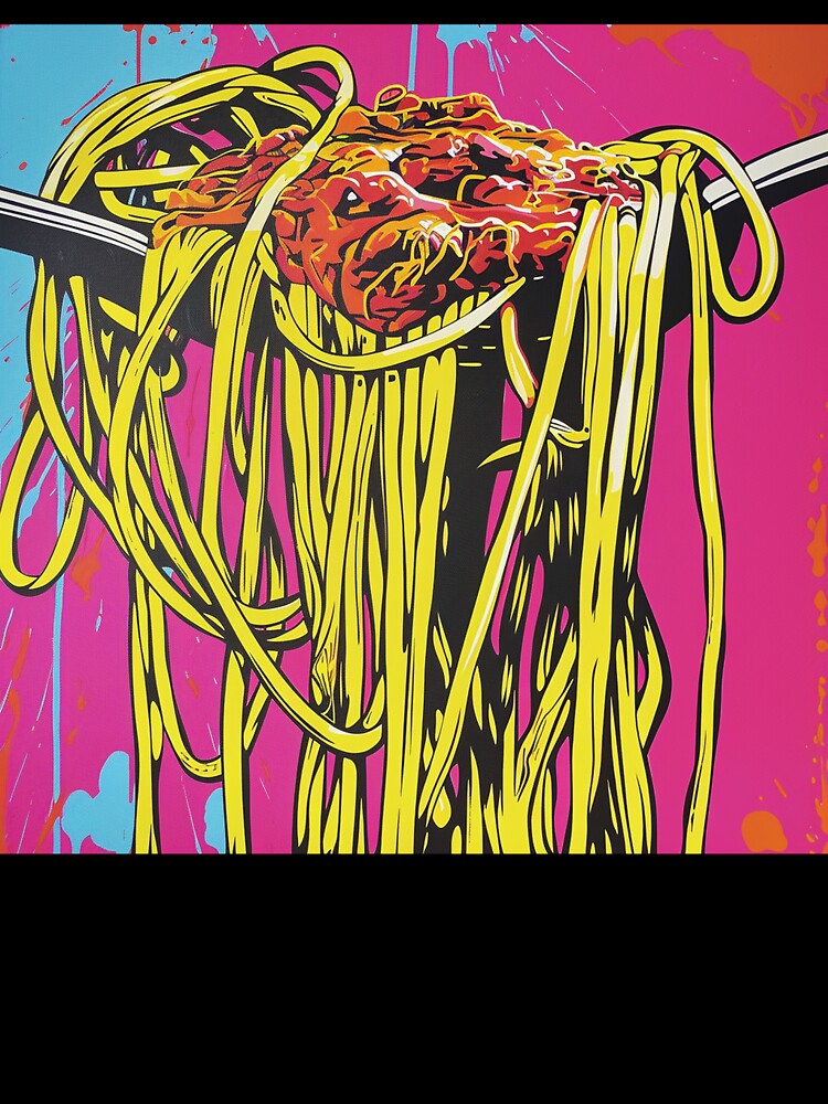 Pasta Pop Art 5 by AstroRisq