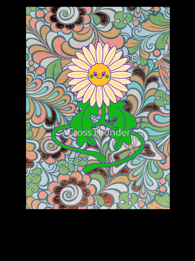 Psychedelic Sunflower by CrossThunder