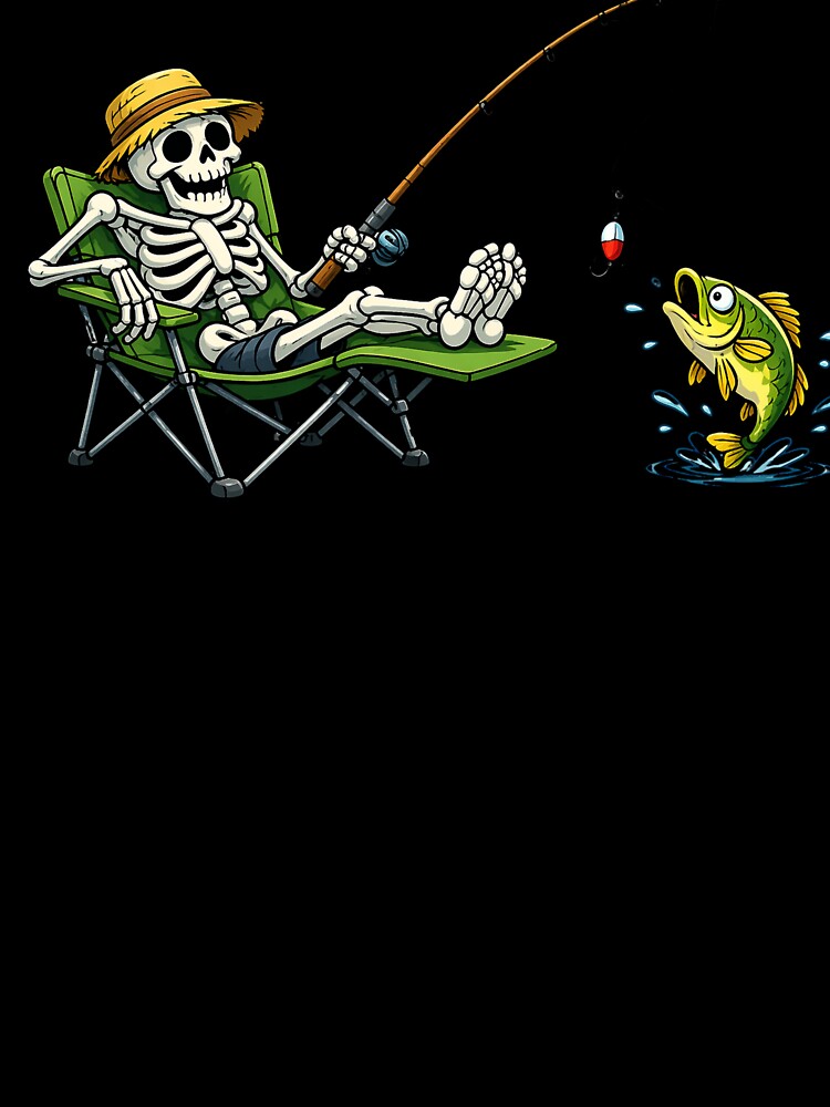 Skeleton Lazy Fisher by GeaSupplyStudio