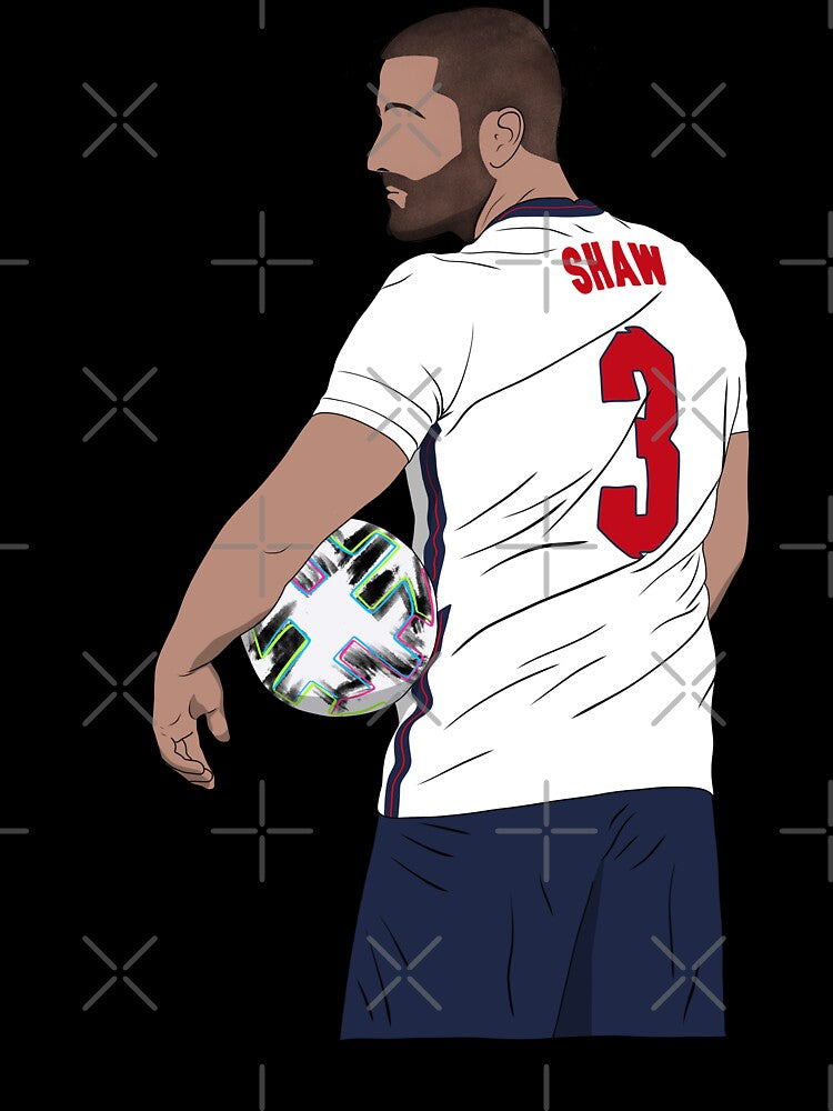 Luke Shaw England by Hevding