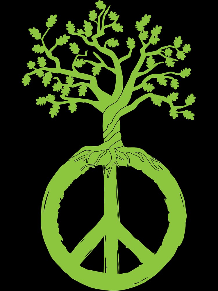 Peace Love Tree by AEGMEDIA