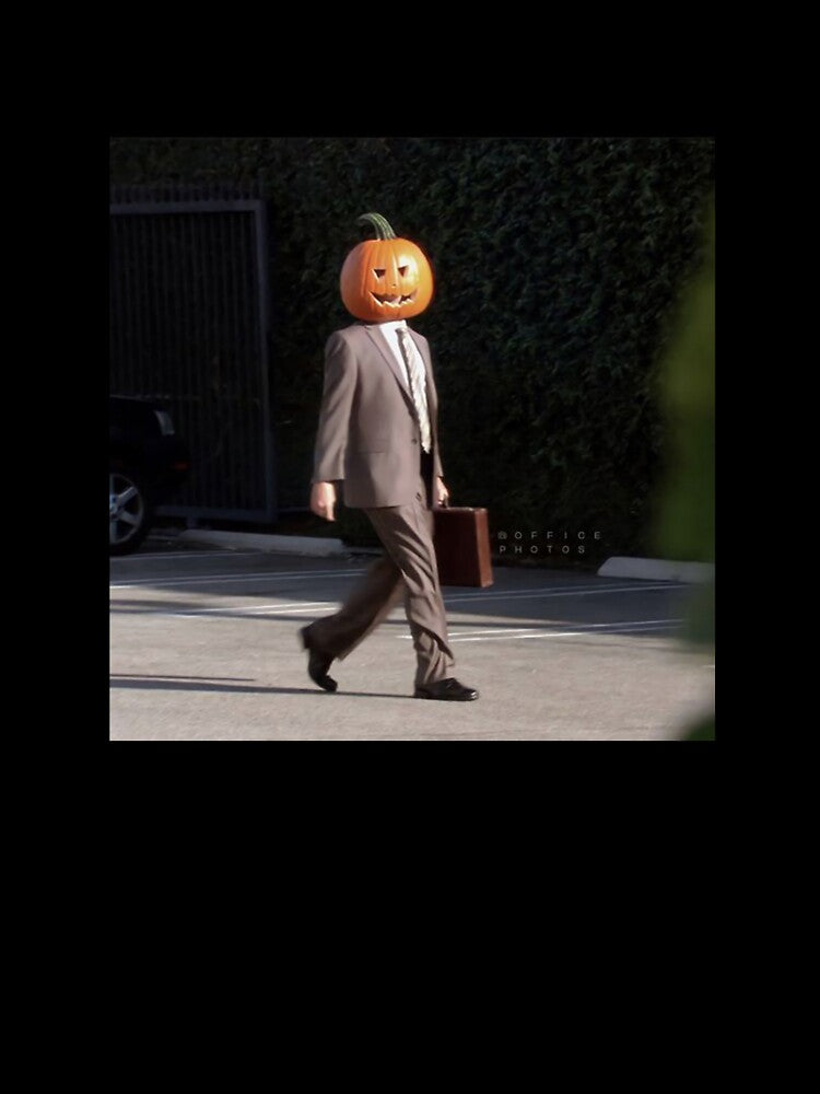 Dwight Pumpkin The Office by helloomarket