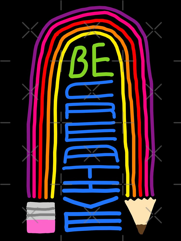 Be Creative Rainbow Pencil by ArtNoveltee