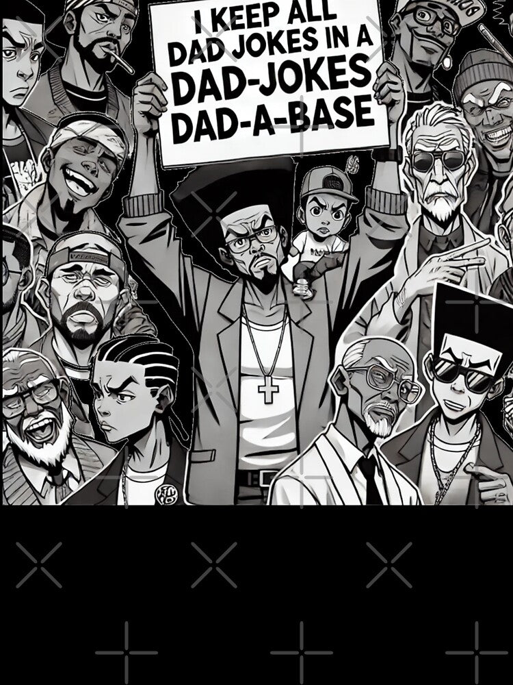 I Keep All My Dad Jokes in a Dad-a-Base - Funny Dad Joke Design by KriticalDesigns