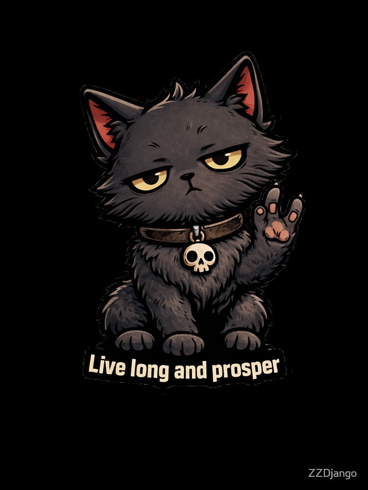 Cat with Rocket Launcher | Dark Humor Cartoon Sticker by ZZDjango