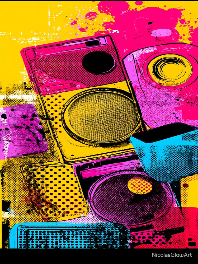 Design in Pop Art Style by NicolasGlowArt