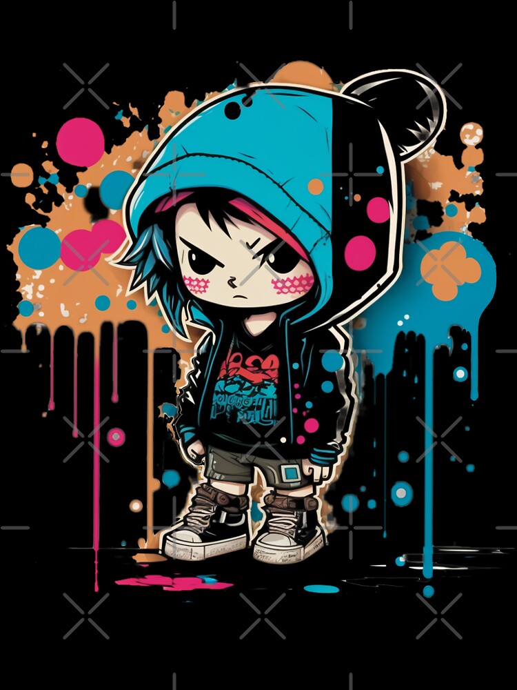 Grumpy Kawaii Girl  02 by Milovani