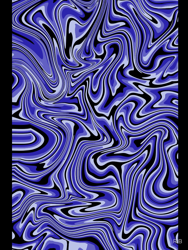 Electric blue waves by rheabhargava