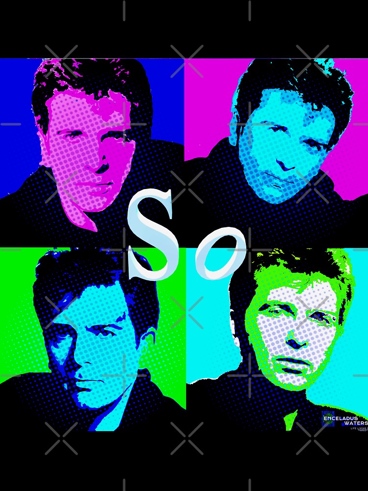 peter gabriel retro pop quad by Lost Waters of Enceladus