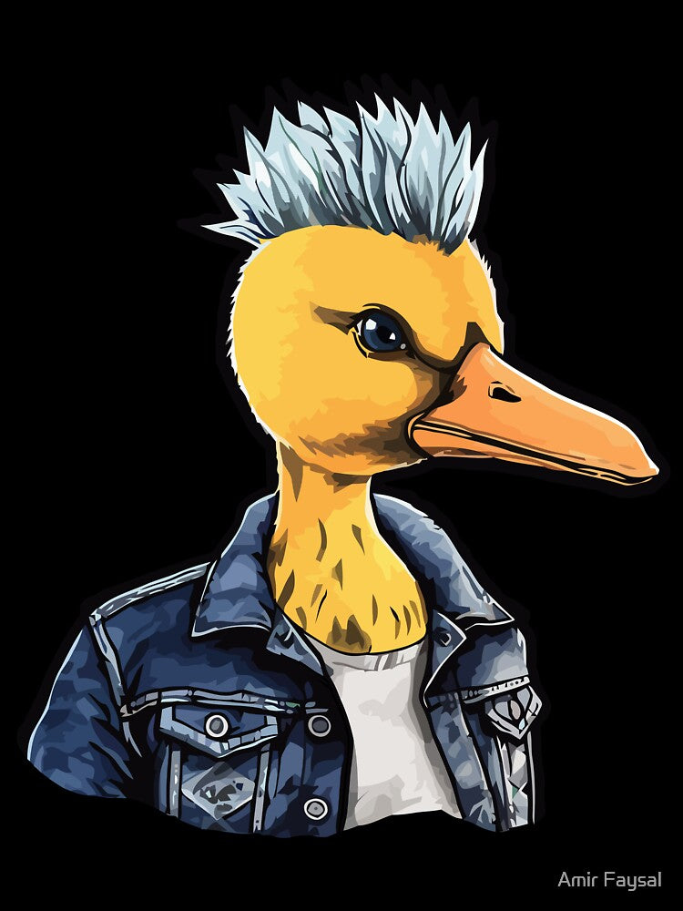 Punk Duck by Amir Faysal