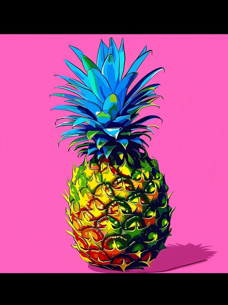 Pineapple Pop Art 1 by AstroRisq