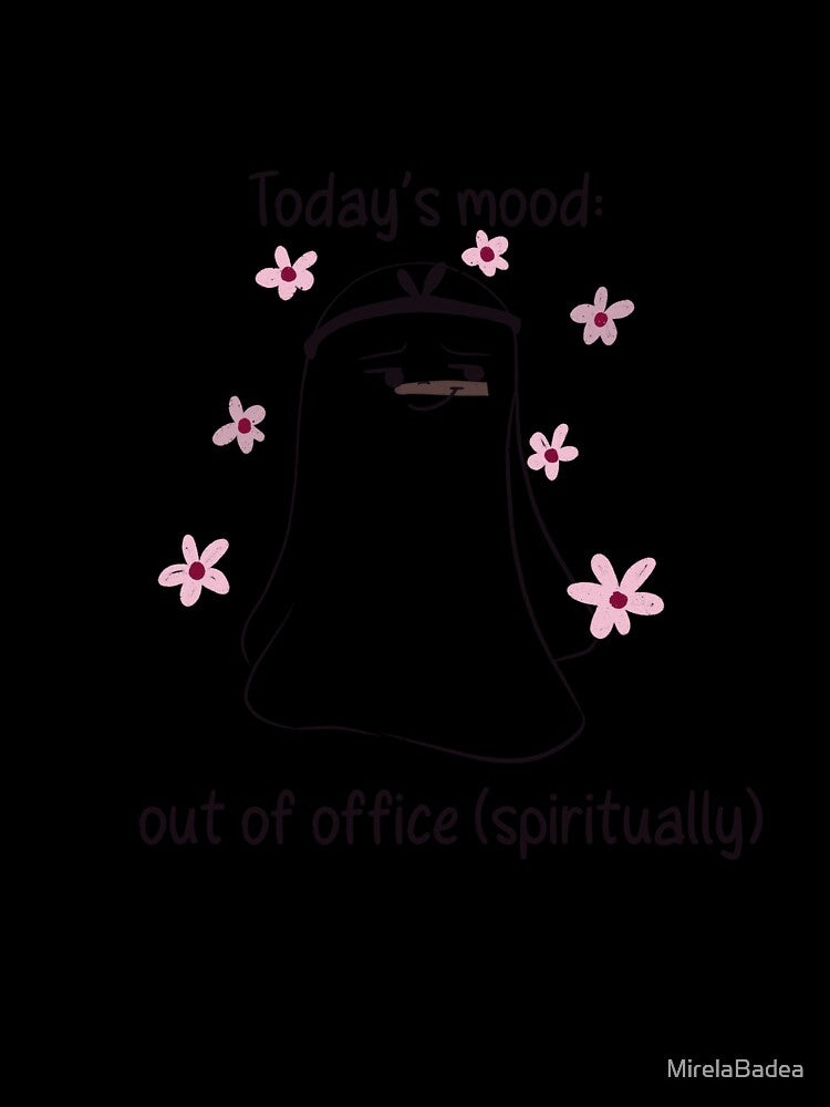 Today’s mood; out of office spiritually by MirelaBadea