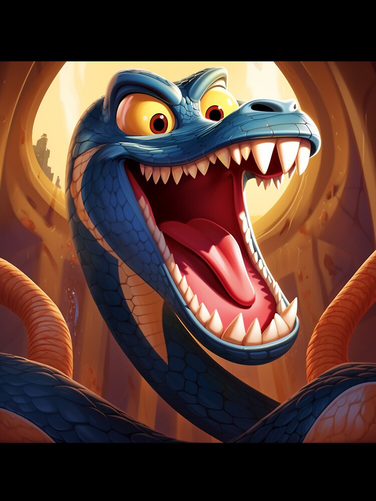 Cartoon Snake 3 by AstroRisq