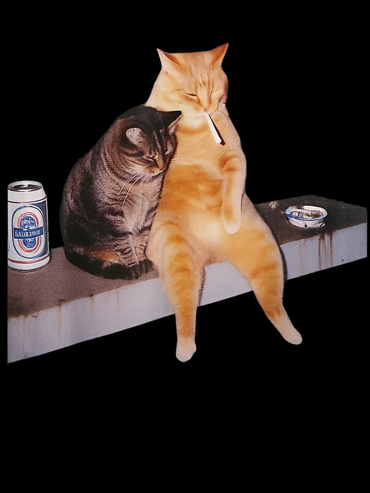 Smoking Cat Meme by BASKF