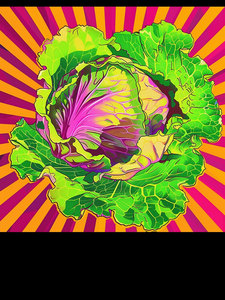Lettuce Pop Art 1 by AstroRisq