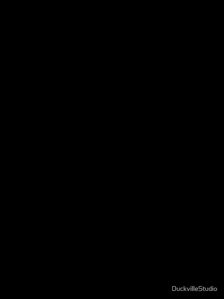 IDGAF simple slogan (black) by DuckvilleStudio