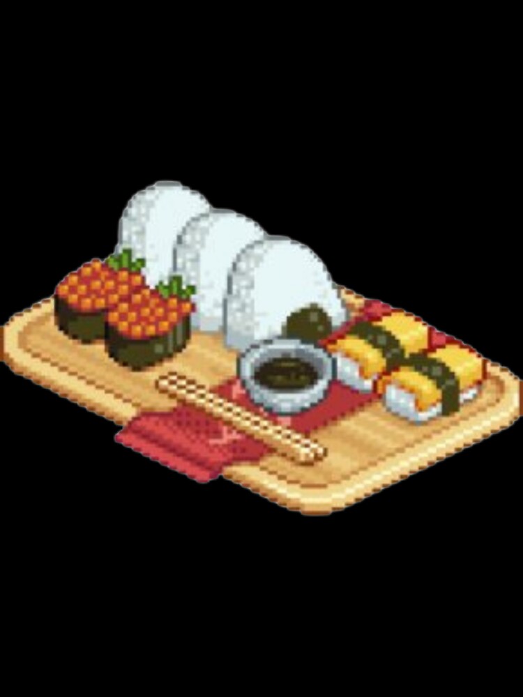 pixel art of sushi meal by AnthonyVdV
