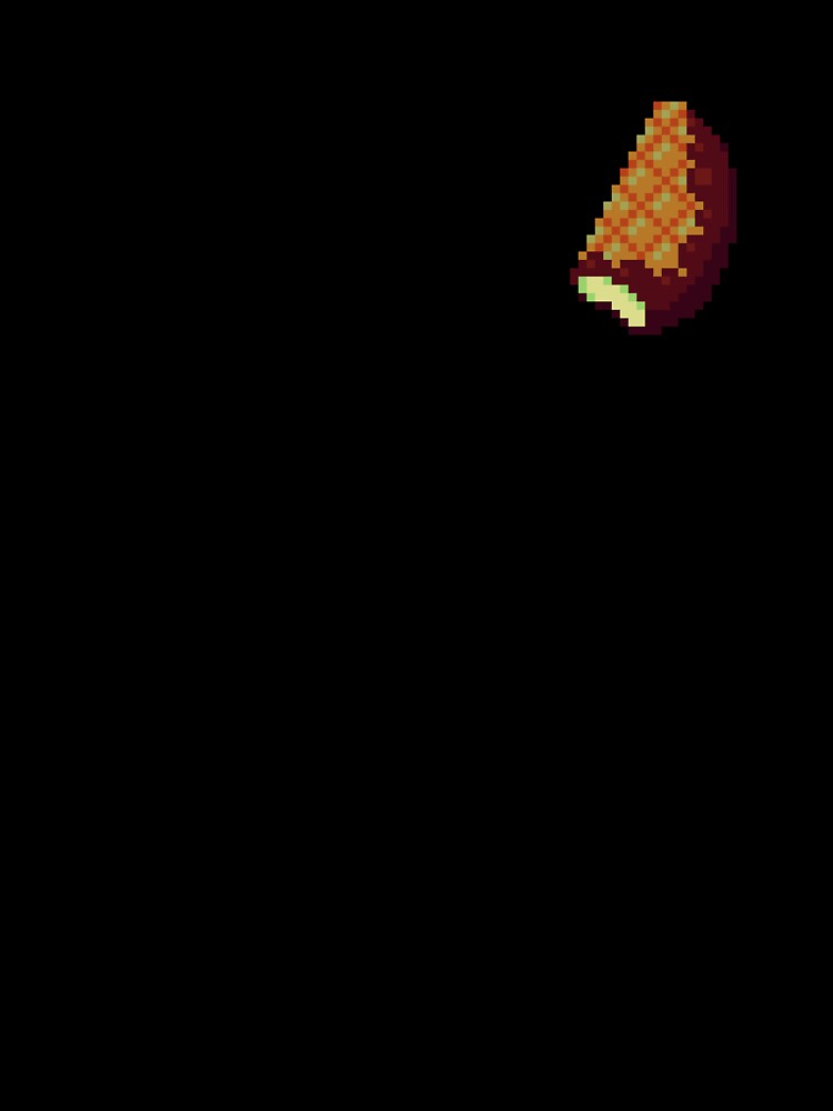 Pixel Chocotaco - Ice Cream - pixel food art by LittleFoodShop