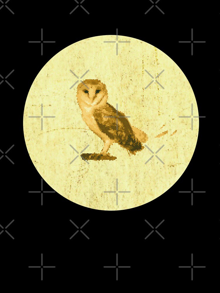 Owl pixel art by Coffeemerc117