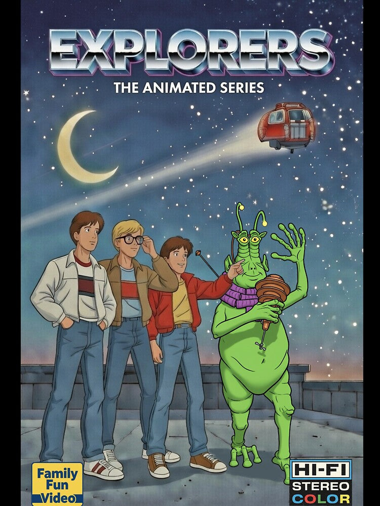 Explorers Animated Series by Presents For The Dead