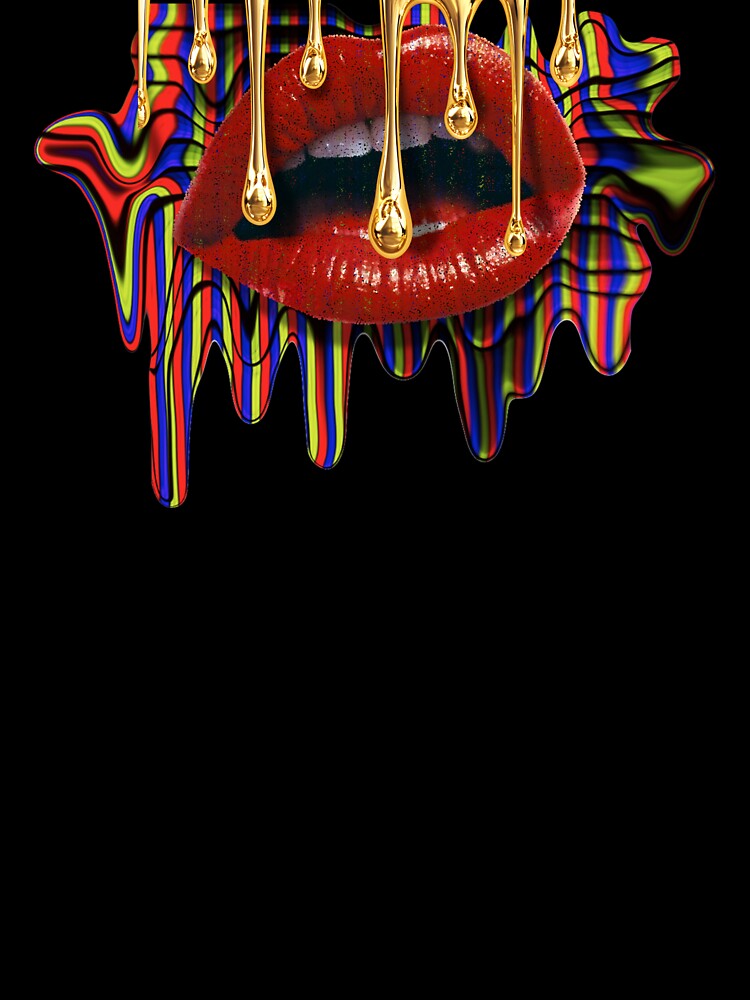 Color Bleed Lips by Nicole24l