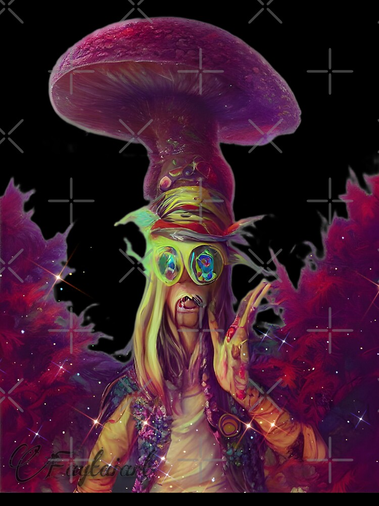 Mystic mushroom man by Faytaiart