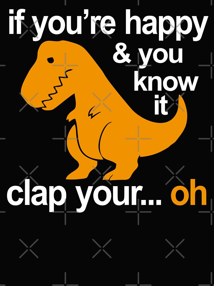 Dino Clap Your Hands: Playful T-Rex and Happy Rhymes by ozdilh