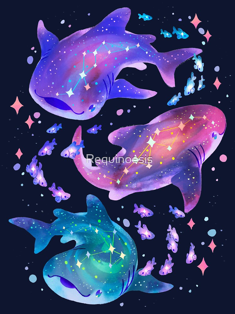 Cosmic Whale Shark by Requinoesis