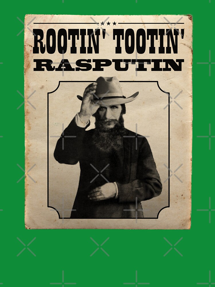 Rootin' Tootin' Rasputin Cowboy Poster by snazzyseagull