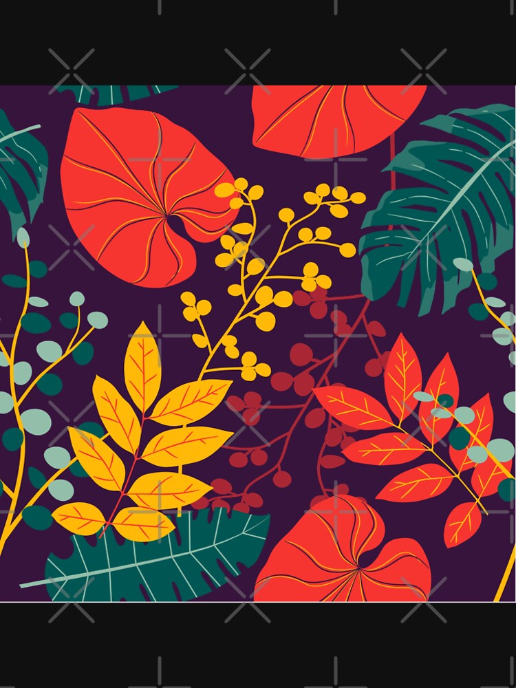 Tropical Palm Pattern by wednesdays57