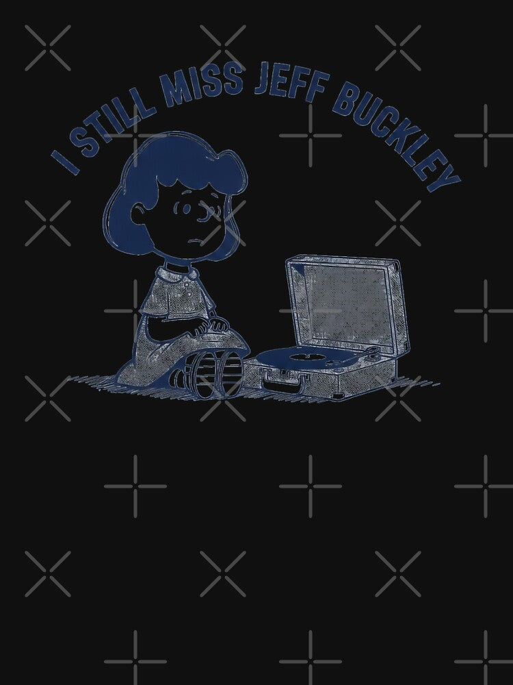 I Still Miss Jeff Buckley  ••••• Vinyl Collector Fan Design #4385 by trusty-ben-art