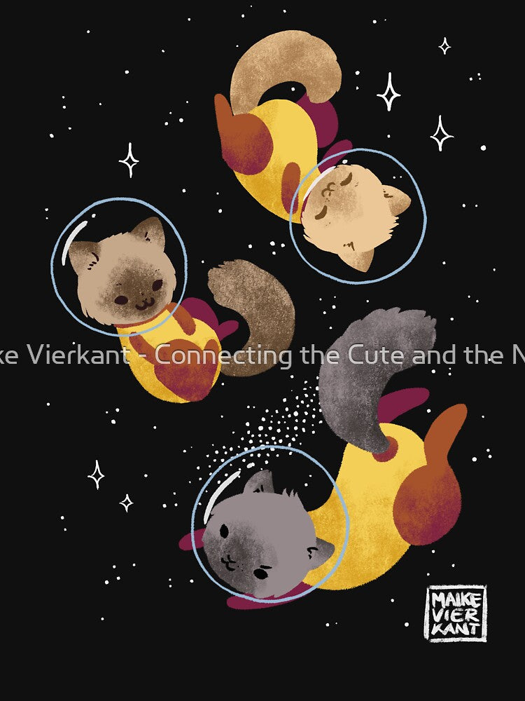 Space Cats by Maike Vierkant - Connecting the Cute and the Nerdy