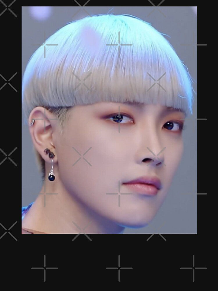 KPOP Hongjoong ATEEZ Bowl Cut Meme by StarBunnyDesign