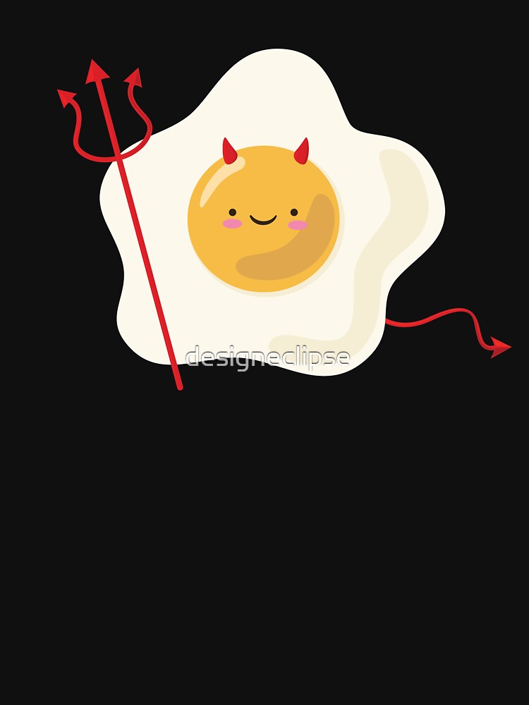 Deviled Egg Food Pun by designeclipse