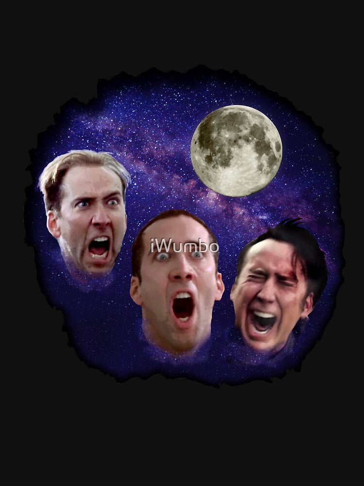 Three Cage Moon by iWumbo