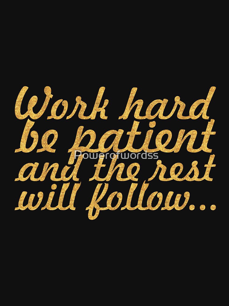 Work hard be... Gym Motivational Quote by Powerofwordss