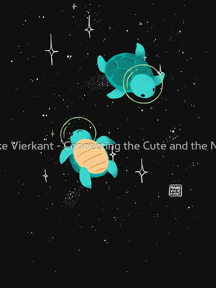 Space Turtles by Maike Vierkant - Connecting the Cute and the Nerdy