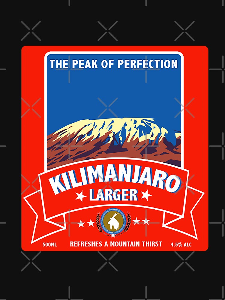 Kilimanjaro Larger - Kilimanjaro  Larger shirt - Best Larger Shirt - Friday Larger Night - Fun Bar Larger Shirt - t shirt by happygiftideas